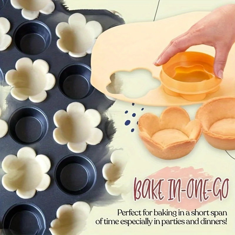 Teig Tamper Set Blume Geformt Cutter Kuchen Form Kreative Kuchen Tasse Presser Keks Form Pie Tamper Küche DIY Backen Werkzeug