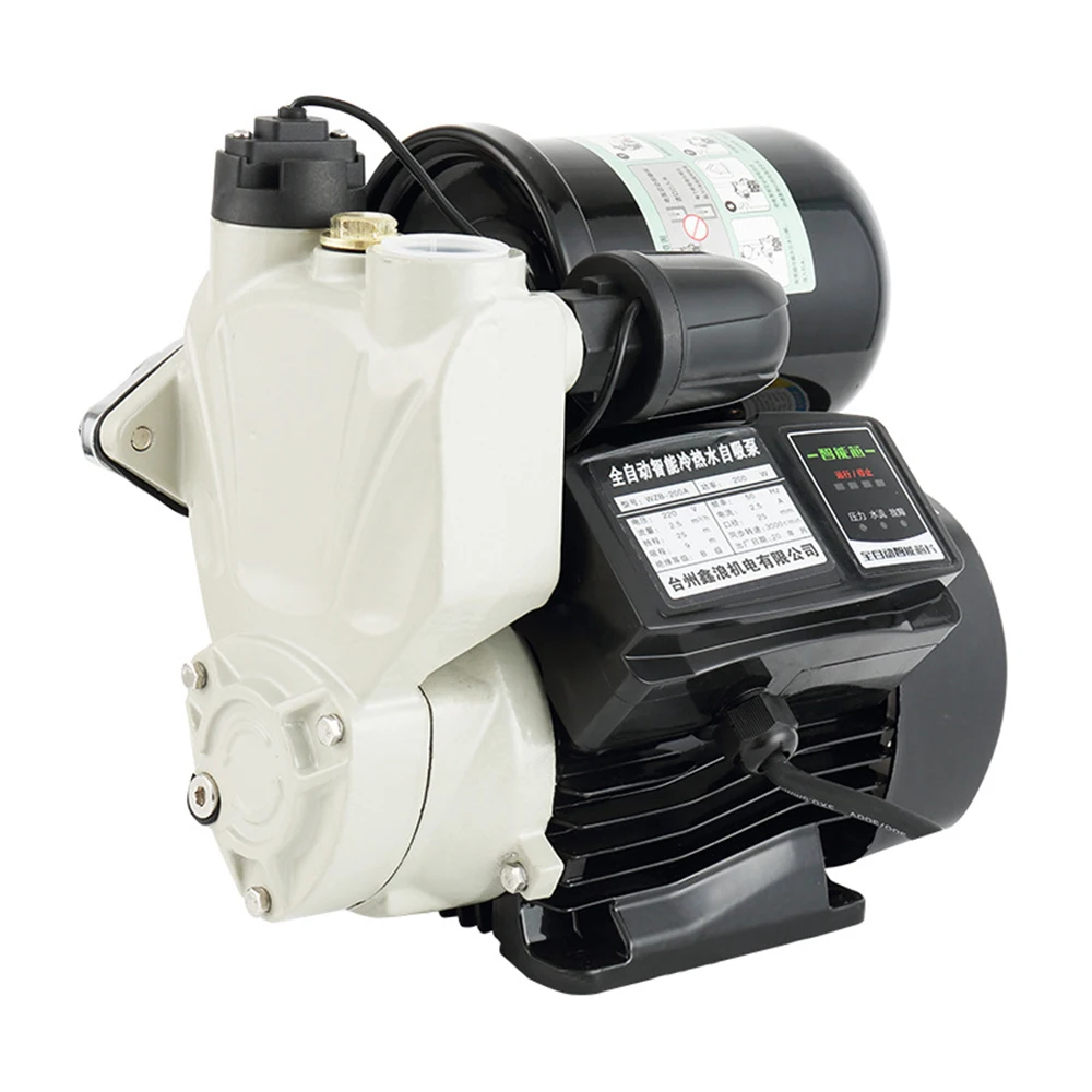 220V automatische selbst ansaugende Pumpe intelligente Pumpe Drucker höhungs pumpe Solar warmwasser bereiter Druckpumpe Wasser brunnen Saugpumpe