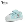 Disney Kinder Freizeit schuhe Shell Toe Spring Girls weiche Sohle atmungsaktive Mode gefroren Prinzessin Elsa rosa blau Schuhe Größe 35