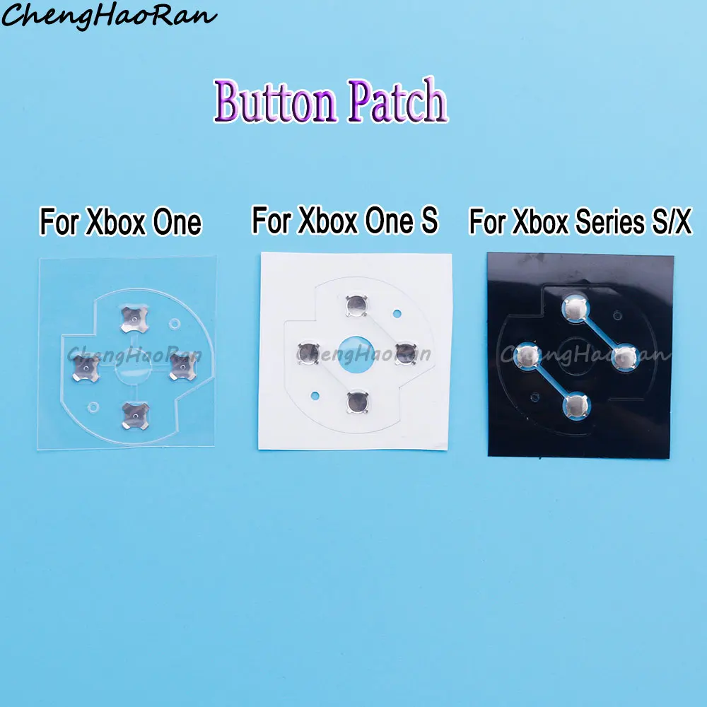 1 Piece for Xbox One S Controller D Pad Buttons Metal Dome Conductive Film Sticker for Xbox Series S X Replace Repair Parts