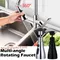 3 in 1 Flexible Kitchen Faucet 360 ° Adjustable Replaceable Faucet Pull-out Sink Mixer Faucet