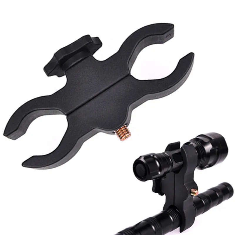 Neue upgrade LED Taschenlampe Halterung Flash Taschenlampe Halter Front Licht Clip Clamp Laterne Jagd Gun Zubehör Image