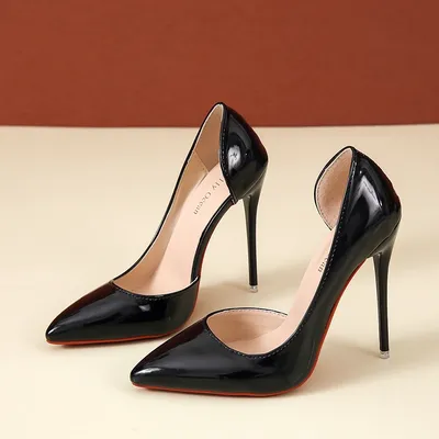 Large Size 45 Women Pumps Candy Color Boat Shoes High Heels Wedding Shoes Bridal Ladies Dress Shoes