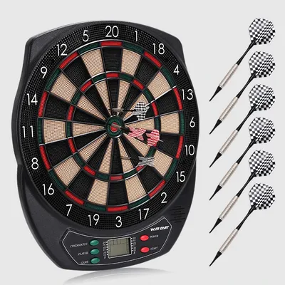 Professionelle Elektrische Dart Board Automatische LCD Scoring Display Elektronische Dart Ziel