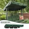 Canopy Swings Top Rain Cover Garden Courtyard Outdoor Swing Seat Hammock Waterproof Roof Canopy