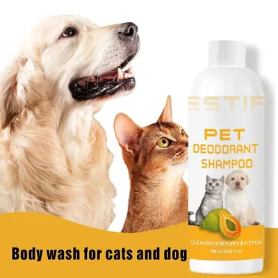 100 ml Pet Shampoo Katze Hund Körper Waschen Conditioner Sauber Duftenden Bakterizider Image