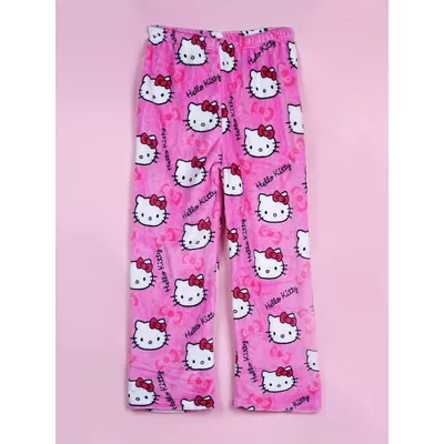 Sanrio flannel pajamas Hello Kitty Kuromi Halloween and Christmas family pajamas cosplay costumes