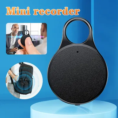 Multi-functional Pendant Mini Recorder Key-shaped MP3 Voice-activated Recorder Conference