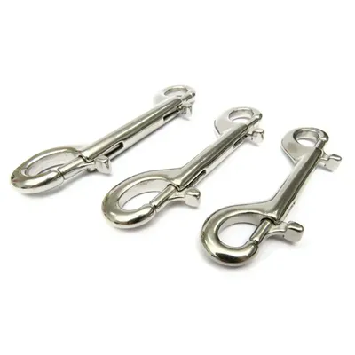 Scuba Diving Quick Carabiner Swivel Eye Bolt Double Ended Snap Bolt Hook Clip Equipment Back Fly Side Hanging BCD 316 Hook