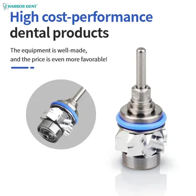 1PC Dental Turbine Cartridge Rotor For High Speed Dental Handpiece Standard Wrench Push Button