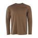 Terramar Men s Military Fleece Crew - Tall Sizes Military Brown Large-Tall