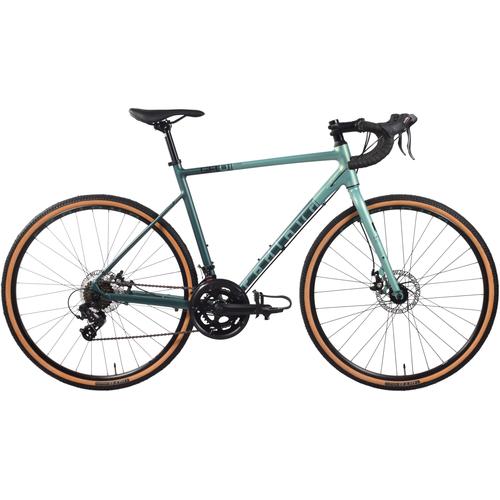 Gravelbike REDLOUD ""GA.01"" Gr. 58, grün, Fahrräder, 58cm, 28 Zoll (71,12cm)