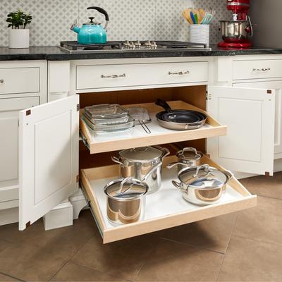 Slide-A-Shelf Custom Oak Front – 6
