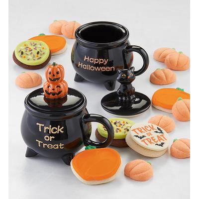 Cauldron Mugs & Marshmallows Set Of 2 by Cheryl's Cookies