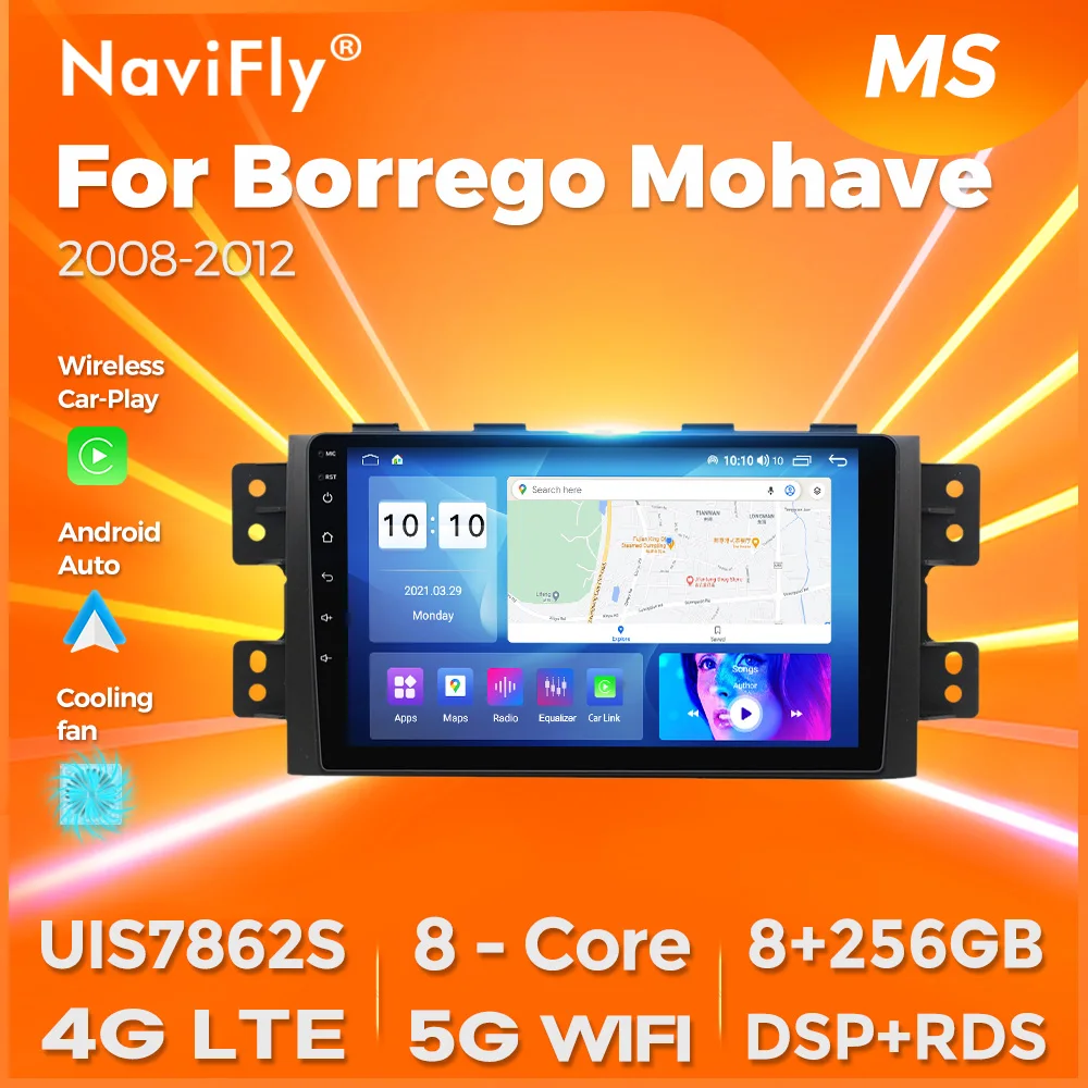 Navifly android Autoradio für kia borrego mohave 2013-2016 Multimedia-Video-Player GPS-Navigation Carplay Audio 2din Head Unit Image