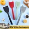 2 in 1 Griff Flip Zange Eier Zange Französisch Toast Pfannkuchen Ei Klemme Omelett Turner Koch zange Gadgets Küche RV Zubehör