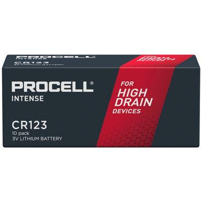 Duracell Procell Intense Lithium CR123A 3V 10 Stck. (Box)