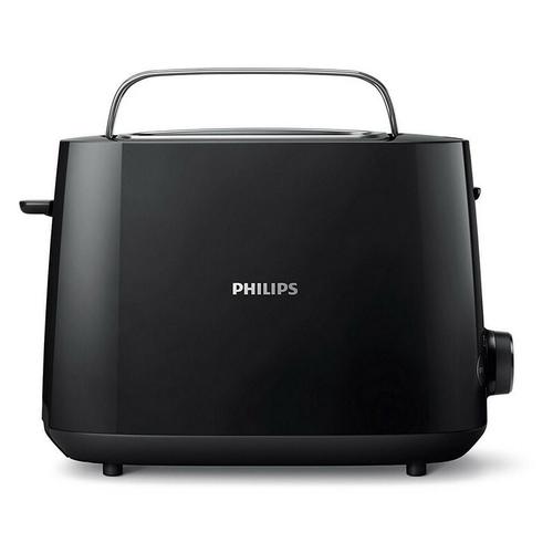 Philips - 2-slot toaster 830w schwarz hd2581/90