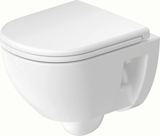 Duravit D-Code Wand WC, weiss Hochglanz, 2515090000 Image