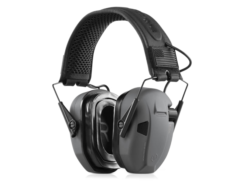Savior Equipment Apollo Electronic Sound Suppressor Gray Collapsed: 5.5 x 5.5 x 4 EM-APOLLO-GS