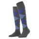 Burlington Damen Kniestrümpfe Marylebone W Kh Wolle lang gemustert 1 Paar, Grau Dark Grey 3070, 36-41