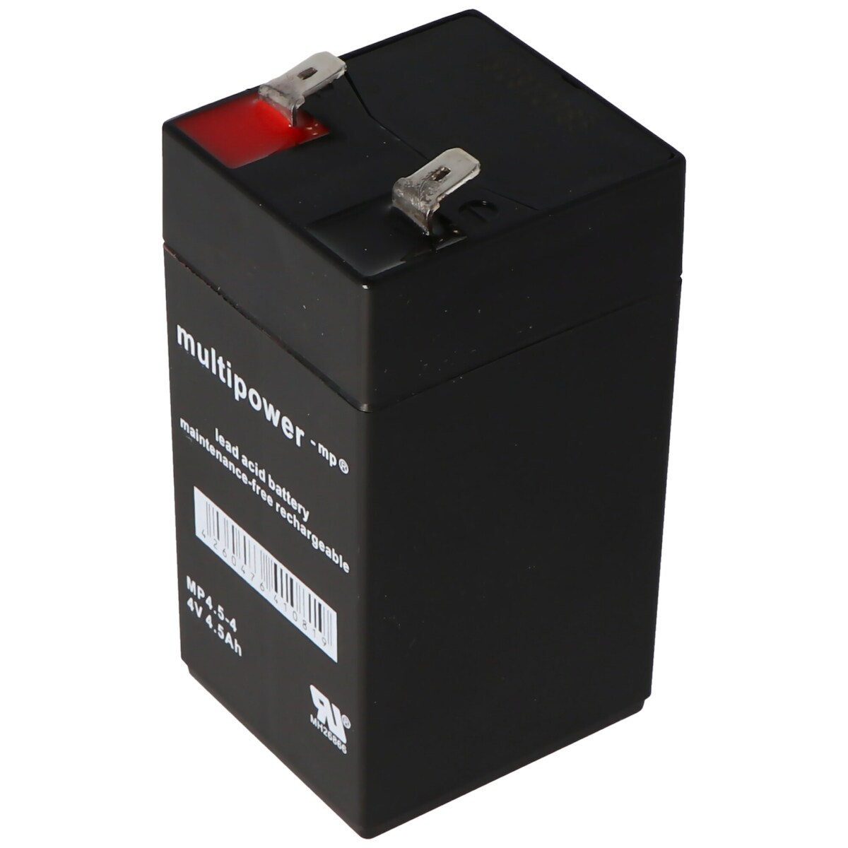Multipower MP4.5-4 Akku PB Blei 4 Volt, 4500mAh, 6,3mm Kontakte Image