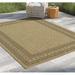 Earth Gc Ntl1007 Jute Mocha 7 Ft. 10 In. X 10 Ft. 3 In. Indoor Outdoor Area Rug Natural Light Brown Polyester Polypropylene