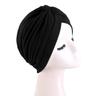 Thickness plain Turban Hat Cap for Women Stylish Cotton Chemo Hair Loss Beanie Hat Caps