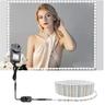 LED Vanity Mirror Light Kit 2-5 Meters Bendable without Cutting Vanity Table Vanity Mirror Dressing Room Dimmable Flexible Strip Kit with Dimmer and Power Supply Mirror not Included