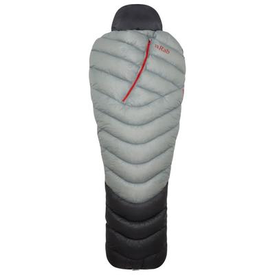 Rab - Mythic Ultra 120 Modular - Daunenschlafsack Gr bis 185 cm Körperlänge - Regular Zip: Left Cloud / Graphene Image