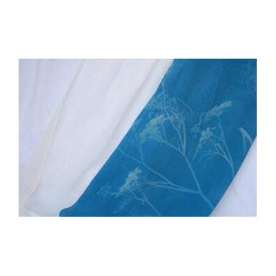 Cyanotype Store Silk Cyanotype Scarf (9 x 54