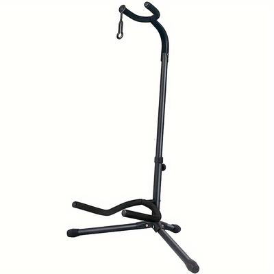 TEMU Adjustable & Detachable Guitar Stand - Ergonomic Design For Neck & Body Protection, With Padded Support - Acoustic, Electric & Bass Guitars, Guitar Accessories