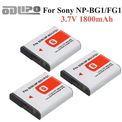 NP-BG1 NP BG1 NPBG1 Digital Camera Battery for Sony CyberShot DSC-W30 W35 W50 W55 W70 W80 WX1 WX10