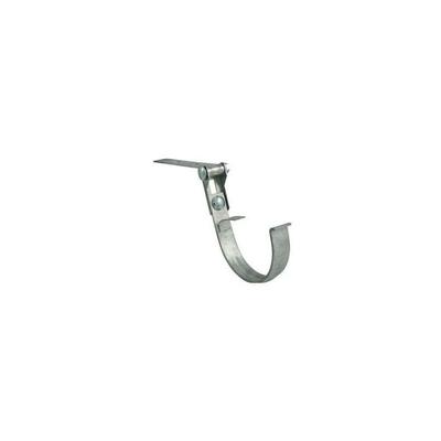 Verzinkter Rinnenhaken 7-tlg mit Verstellfunktion 280mm Rinneneisen, Nase/Feder 129010 - Zambelli Image
