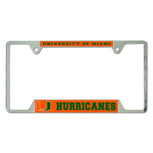 WinCraft Miami Hurricanes Nummernschildrahmen