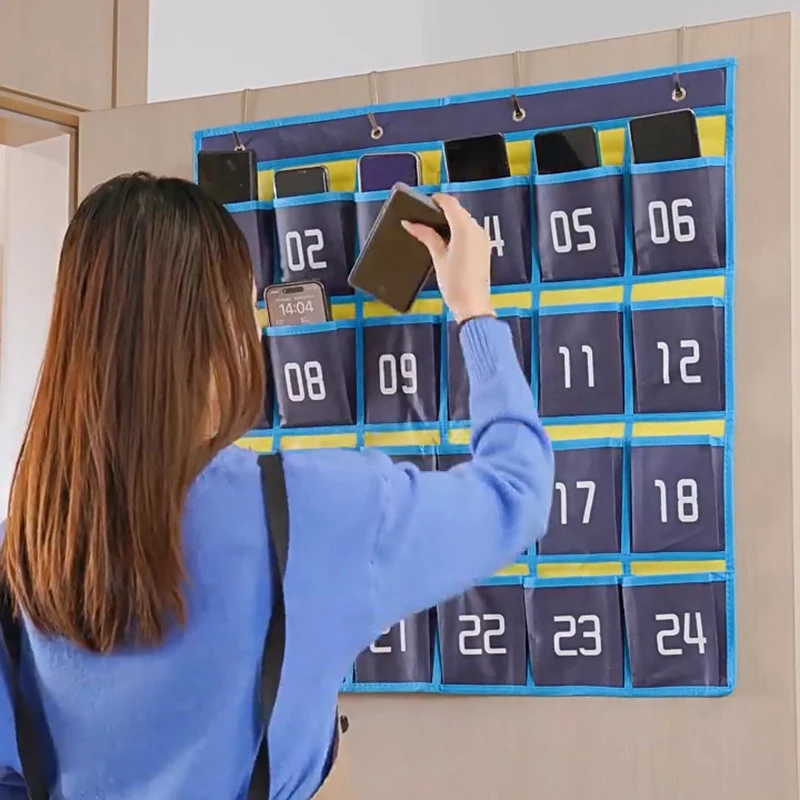 Sac de rangement pour téléphone portable, sac de rangement pour salle d