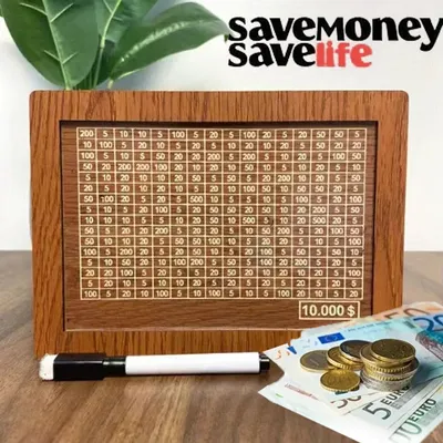 Money Box with Counter Money Saving Box Cash Vault Retro Style Wooden Piggy Bank Handmade Saving