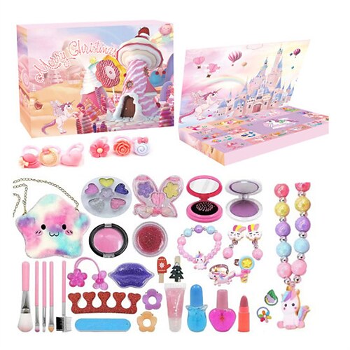 Countdown Weihnachten Blindbox kommt Kalender Dekompression Spielzeug Schmuck Mädchen Spielzeug Jungen und Mädchen Geschenk für Weihnachtsgeschenke