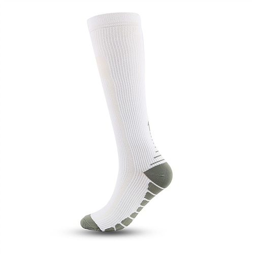 Unisex Socken Kompressionsstrümpfe Fahrradsocken Sportsocken Sportsocken Camping / Wandern Outdoor-Übungen Radfahren / Fahrradfahren Warm Rutschfest Dehnbar 1 Paar Image