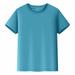 Kids T Shirts Short Sleeve Plain tops Tees Boy & Girl Unisex toddler Children Crew Neck T Shirt Long Sleeve Tee Shirt Boys Color Shirt Teenage Boy Clothes tops Kids Dry Clothe T Shirt Set T Shirts Men