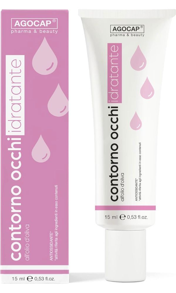 agocap - Contorno Occhi Idratante e Antirughe con Olio d'Oliva Acido I