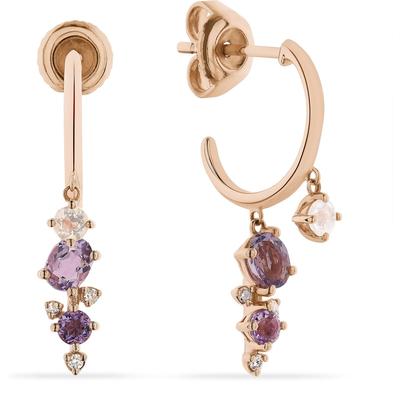 CHRIST Ohrstecker 585er Roségold One Size Damen Image