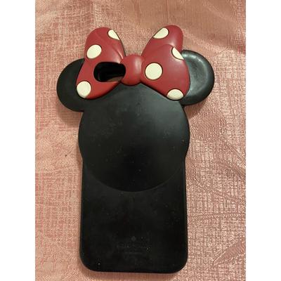 Kate Spade New York Other | Kate Spade New York Minnie Mouse Apple Iphone 6, 6s Phone Case Black Silicone | Color: Black | Size: Os