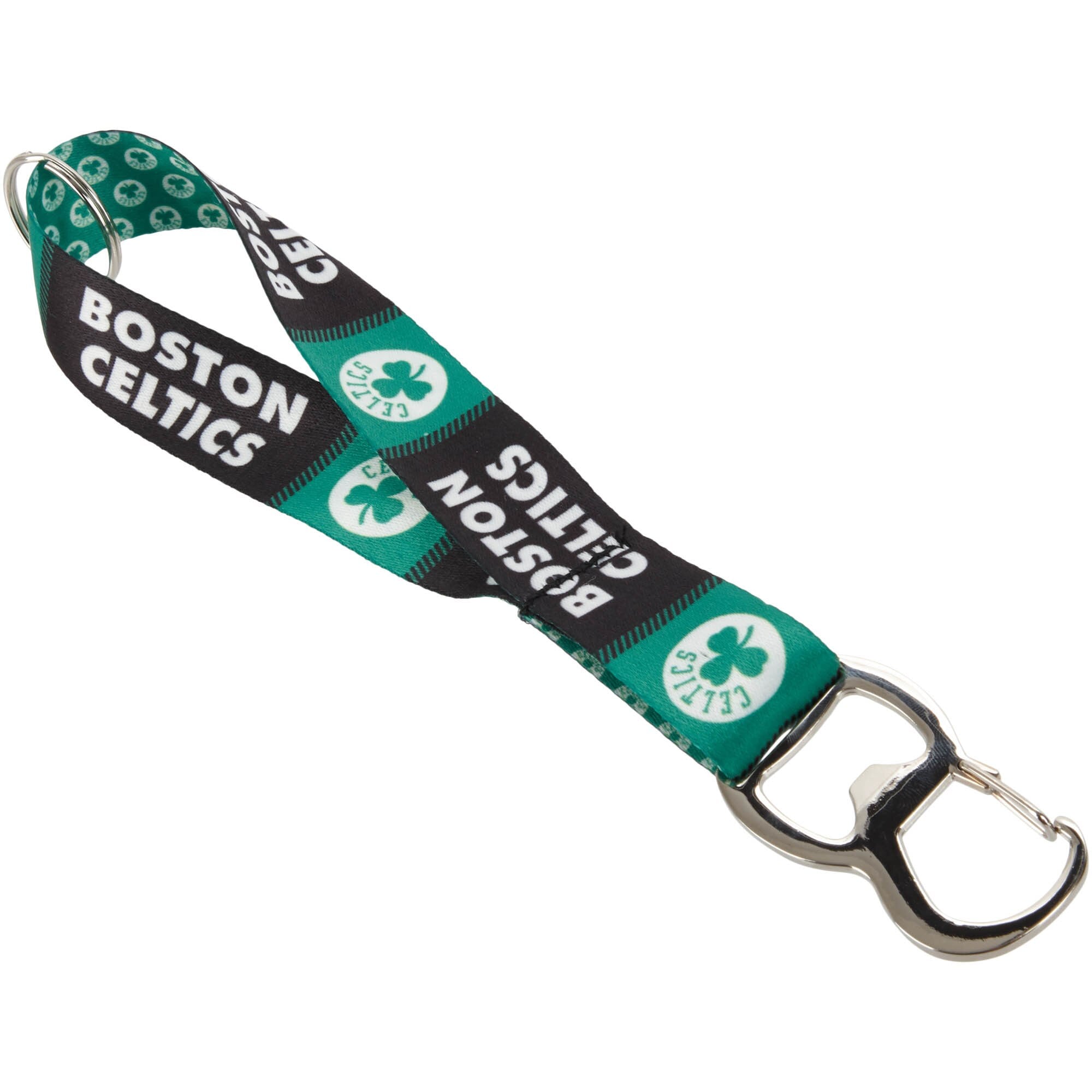 Boston Celtics 9-Zoll-Schlüsselband mit Flaschenöffner, doppelseitig