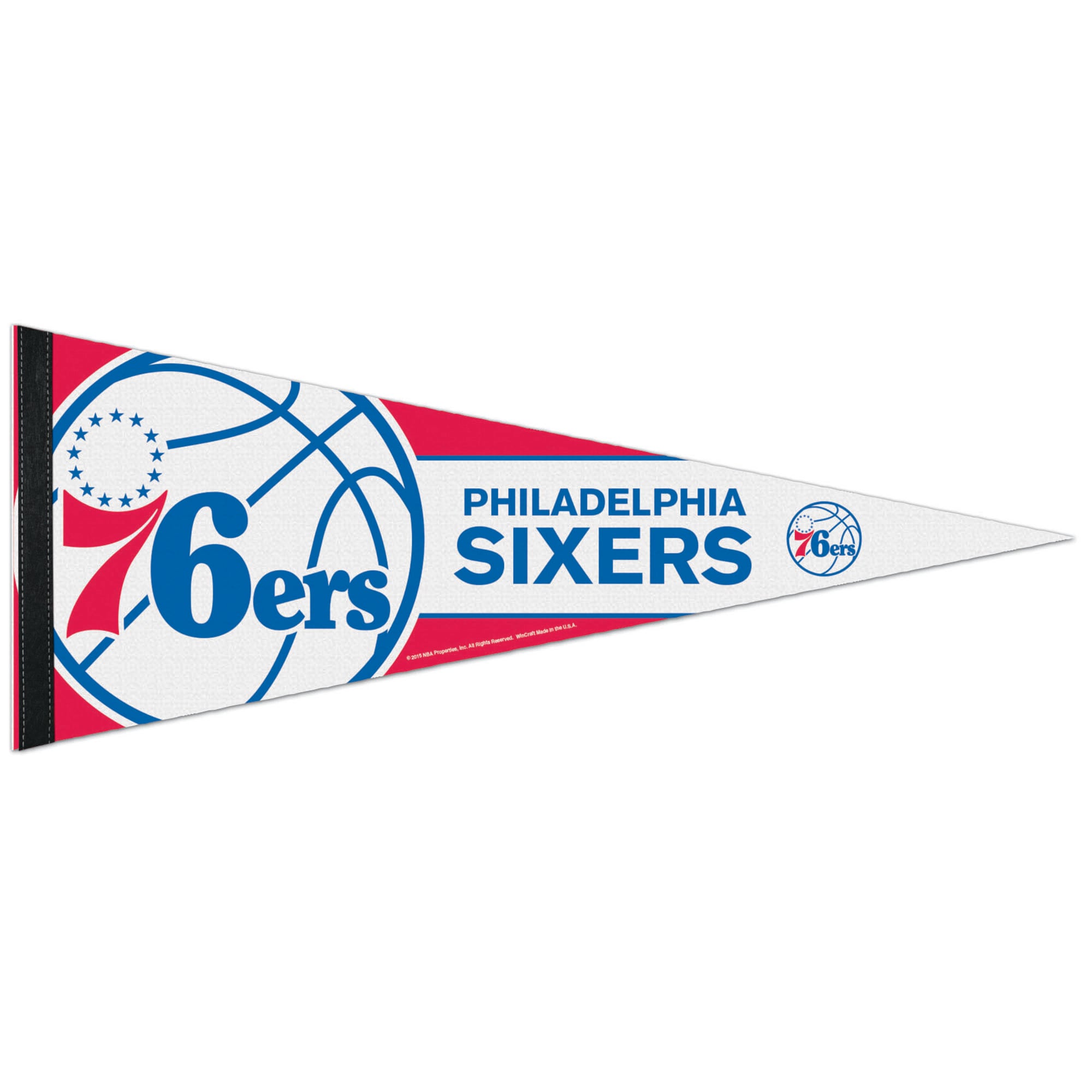 Philadelphia 76ers Premium-Wimpel – 30 B x 12 H Zoll