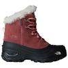 The North Face - Youth's Shellista V Lace WP - Winterschuhe 38 | EU 38 schwarz/rot