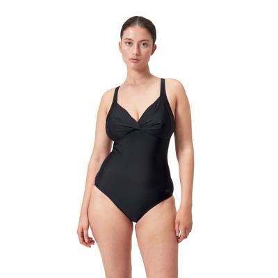 Badeanzug SPEEDO, Damen, Gr. 48, N-Gr, schwarz, Obermaterial: 80% Polyamid, 20% Elasthan, sportlich, Badeanzüge Image
