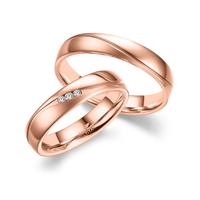 Trauring MARRYA Titan Ringe Trauringe Eheringe Partnerringe Gr. 54, rosa (herren ring, rosé), Fingerringe, Damen, 54, Titan