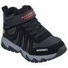 Winterstiefel SKECHERS "RUGGED RANGER-HYDRO SCOUT", Kinder, Gr. 36, schwarz (schwarz, rot), Lederimitat, Textil, sportlich, Schuhe, Trekkingschuh, Outdoorschuh, Schnürboots mit Fleece Futter