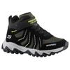 Winterstiefel SKECHERS "RUGGED RANGER-HYDRO SCOUT", Kinder, Gr. 30, bunt (schwarz, olivgrün), Lederimitat, Textil, sportlich, Schuhe, Trekkingschuh, Outdoorschuh, Schnürboots mit Fleece Futter